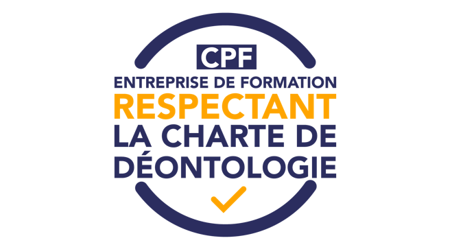 Logo charte de déontologie au CPF