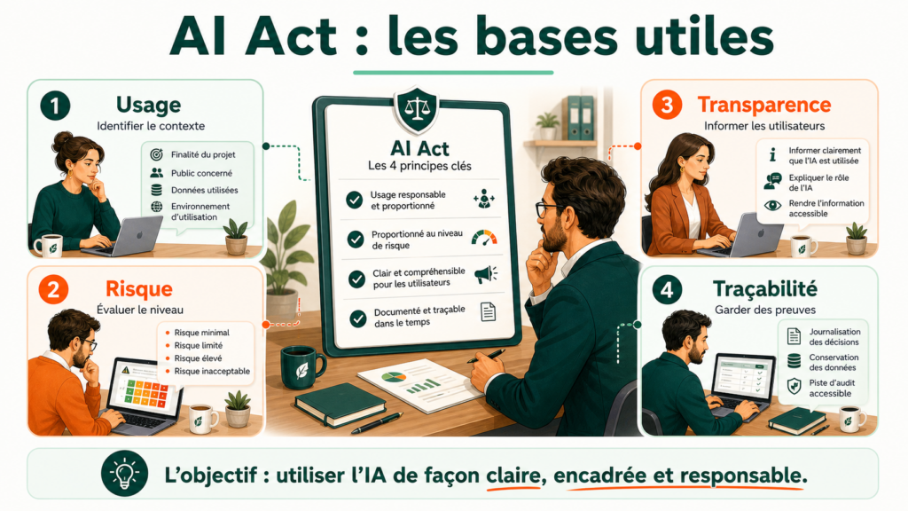 Les niveaux de risque du règlement européen sur l’intelligence artificielle