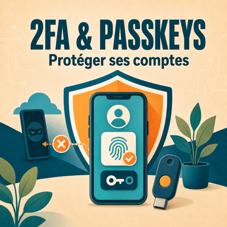 Smartphone et clé de sécurité protégeant un compte contre le détournement d’un numéro