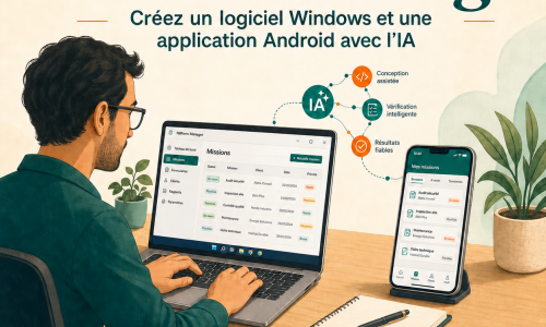 Vibe Coding : créer un logiciel Windows et une application Android avec l’IA [Aperçu]