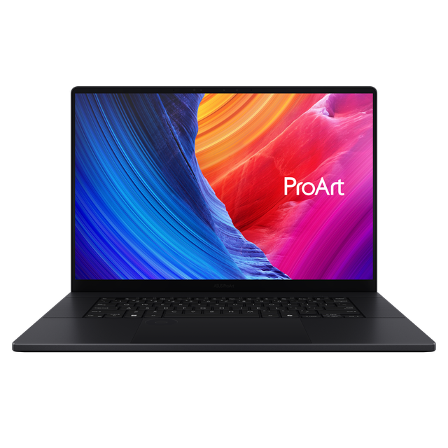 Ordinateur portable ASUS ProArt P16 H7606 ouvert