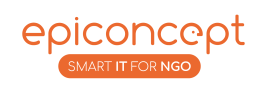 Epiconcept ONG - Logo mono orange